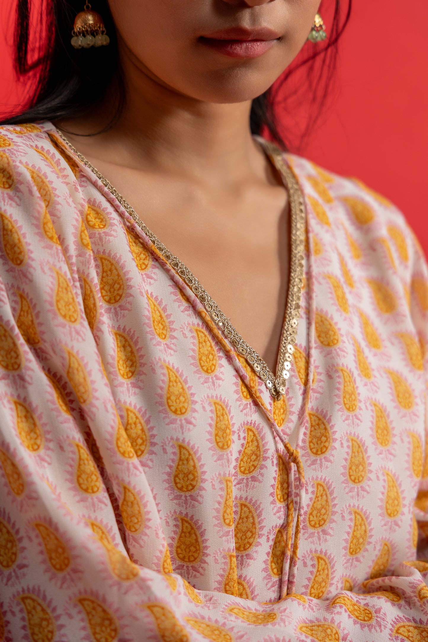 Noshnara Kaftan Kurta