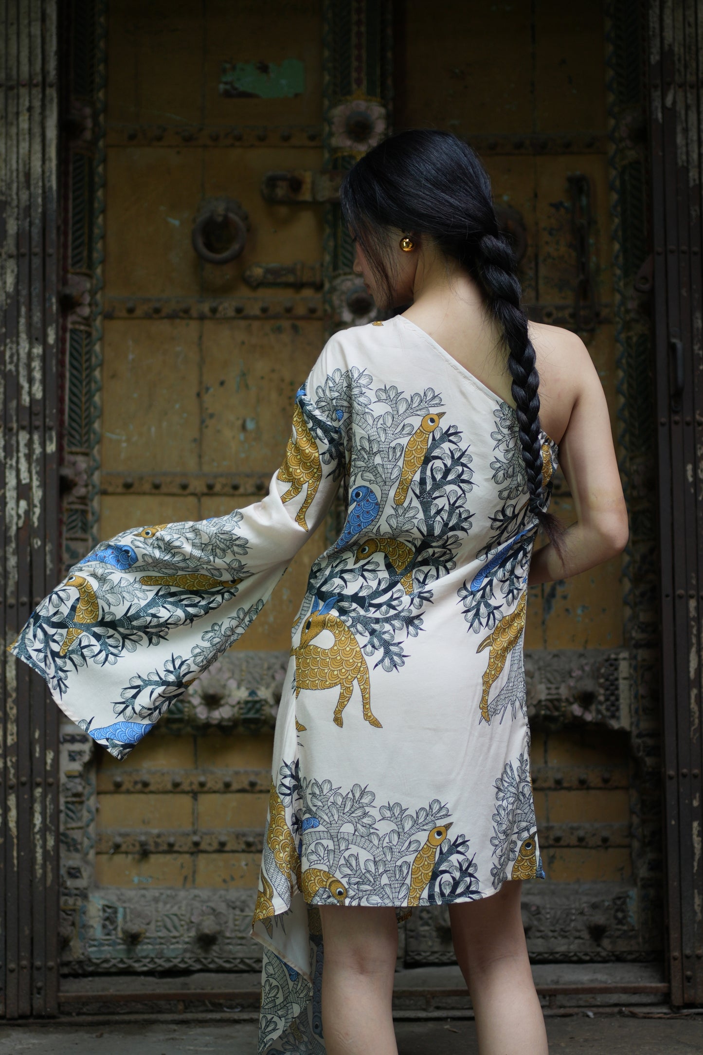 Kalpvriksh Bell Sleeve Dress