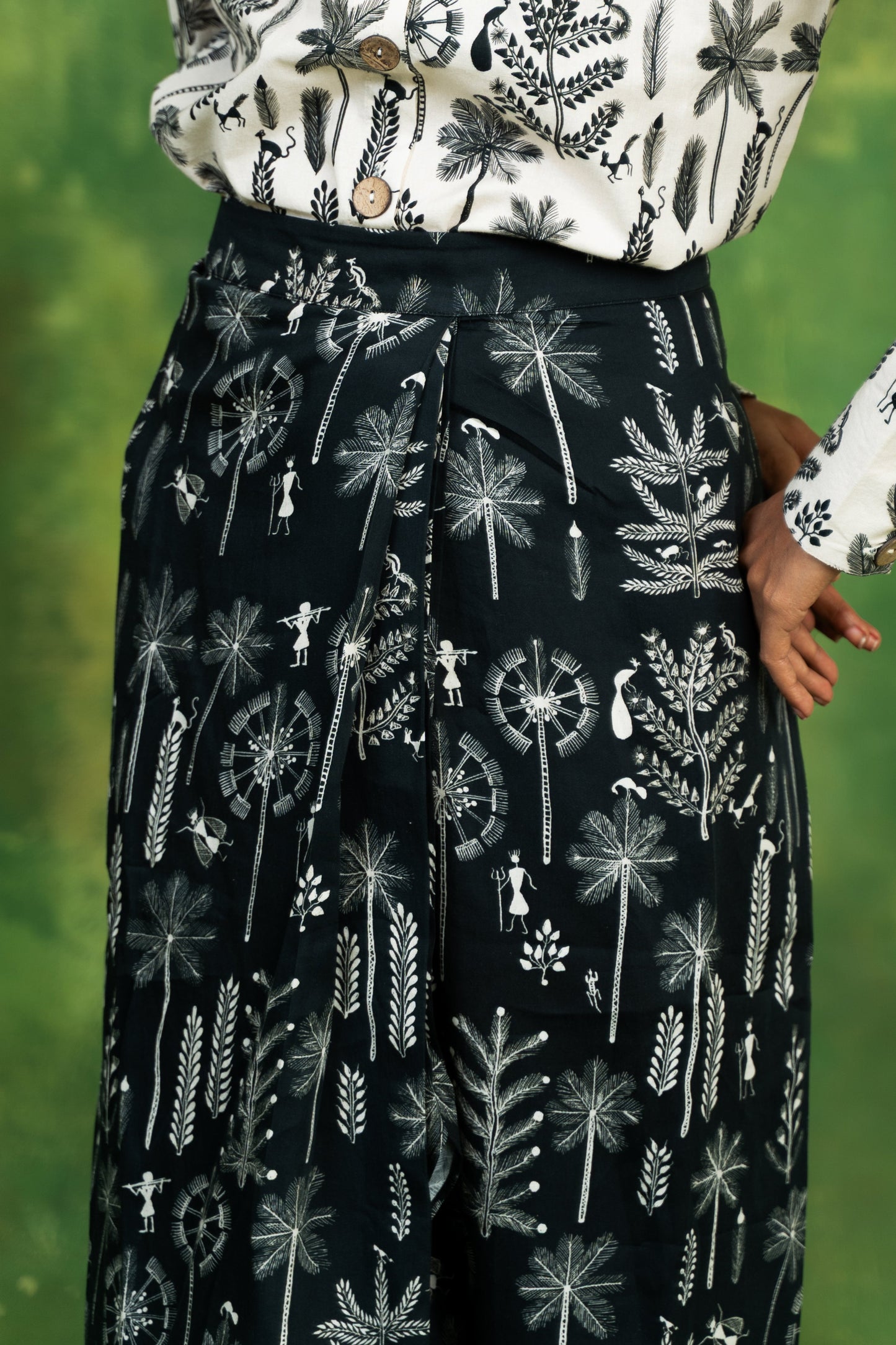 Jungle Dhoti Skirt