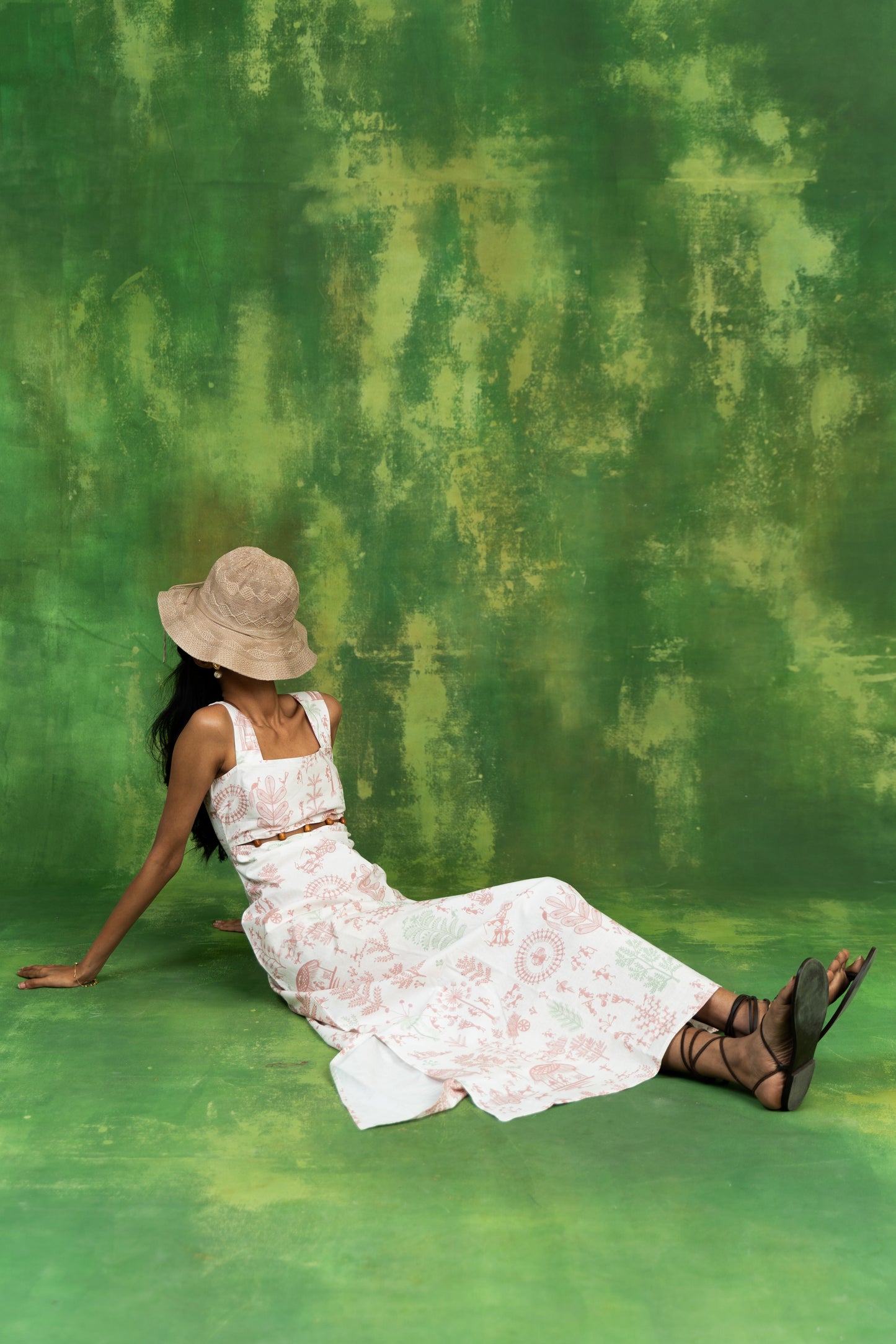 Village Life Bead Detail Dress