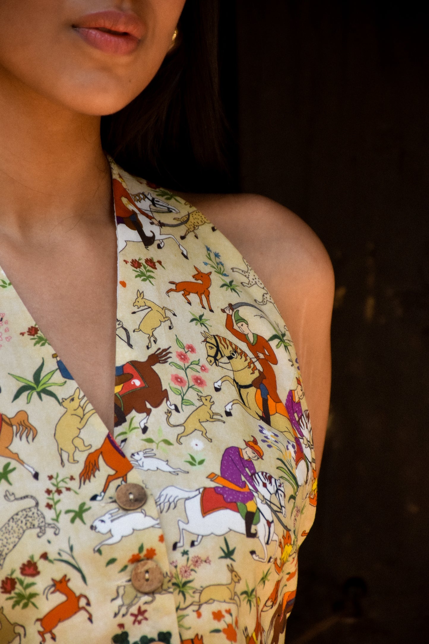 Stories of Panchtantra Backless Vest