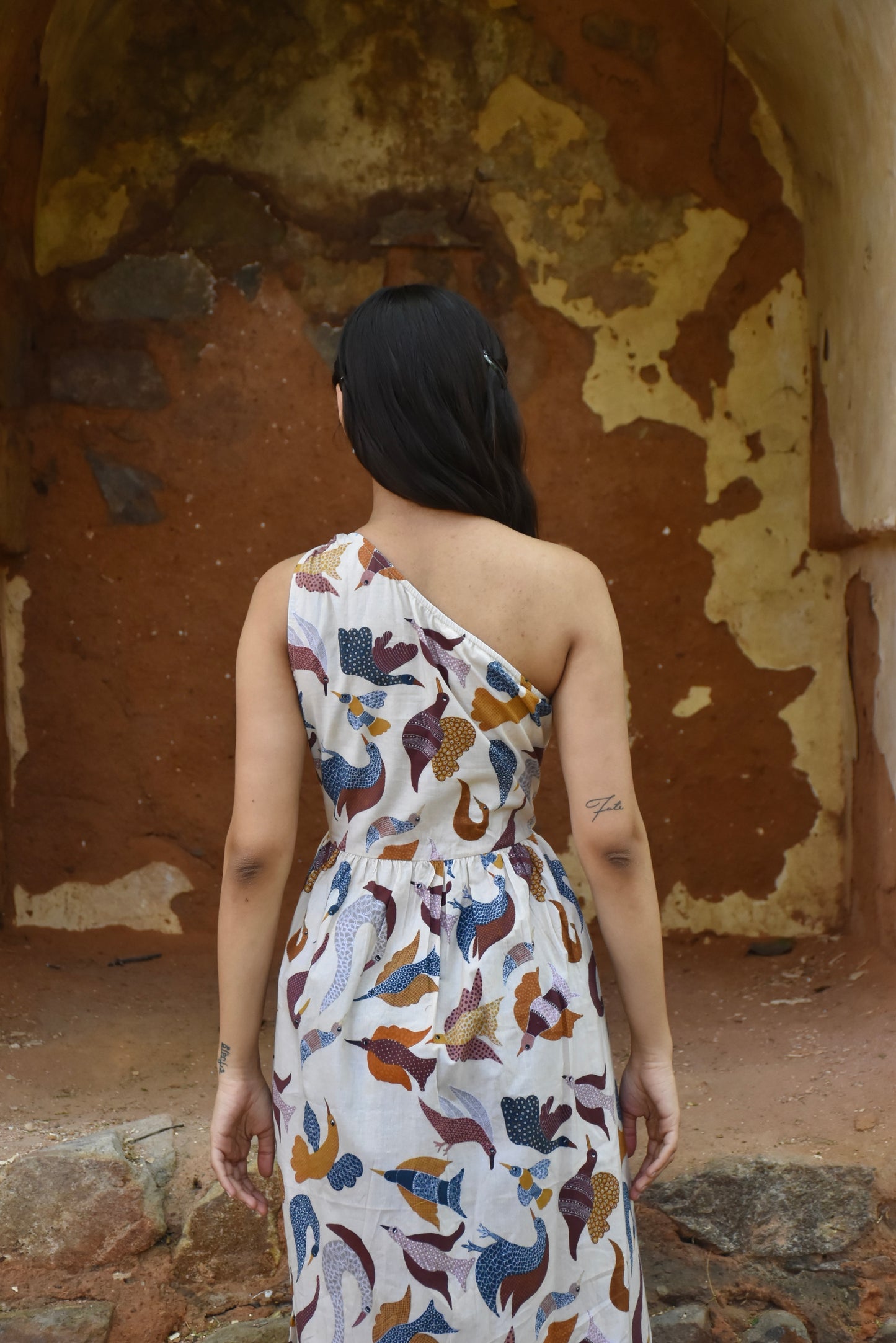 Udaan One Shoulder Dress