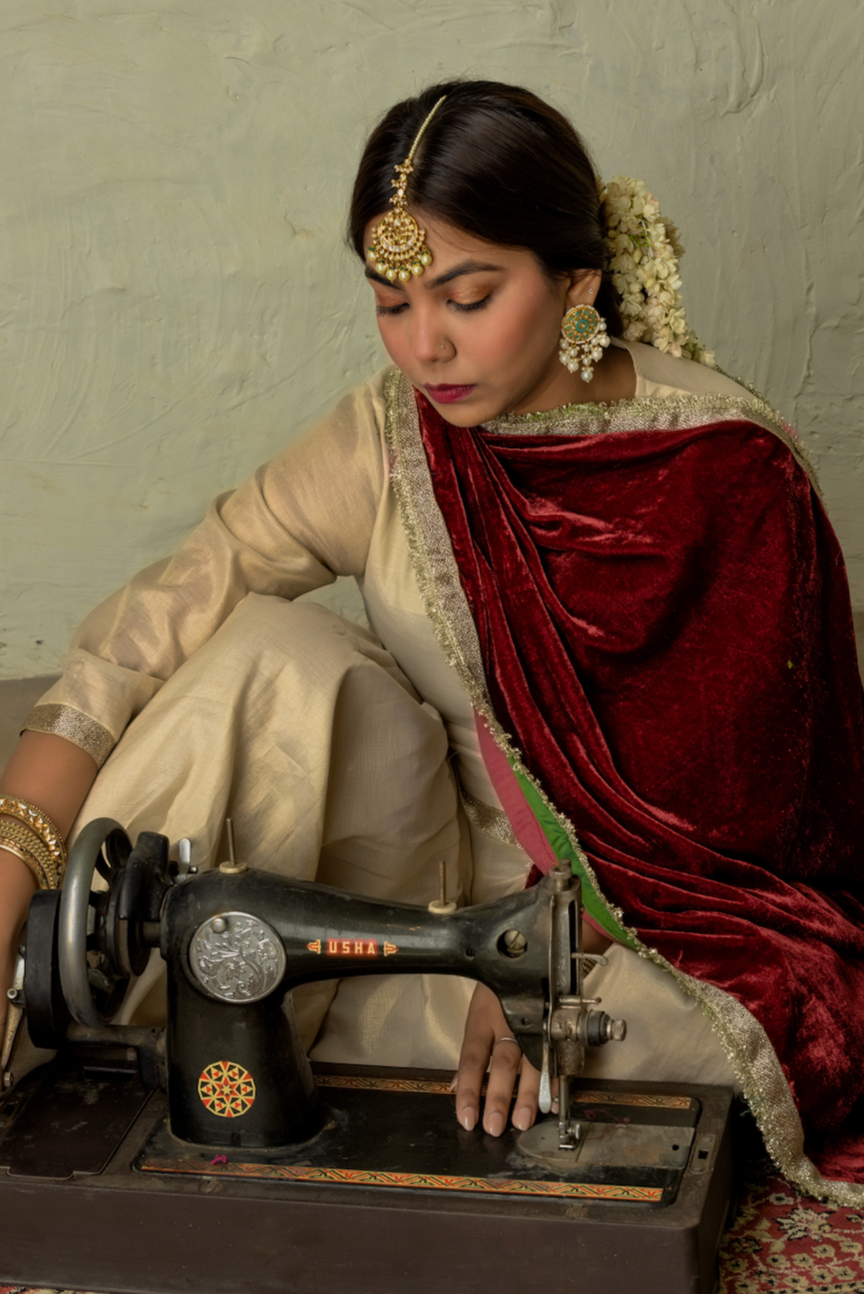 Noor-e-Gulab Sharara Set