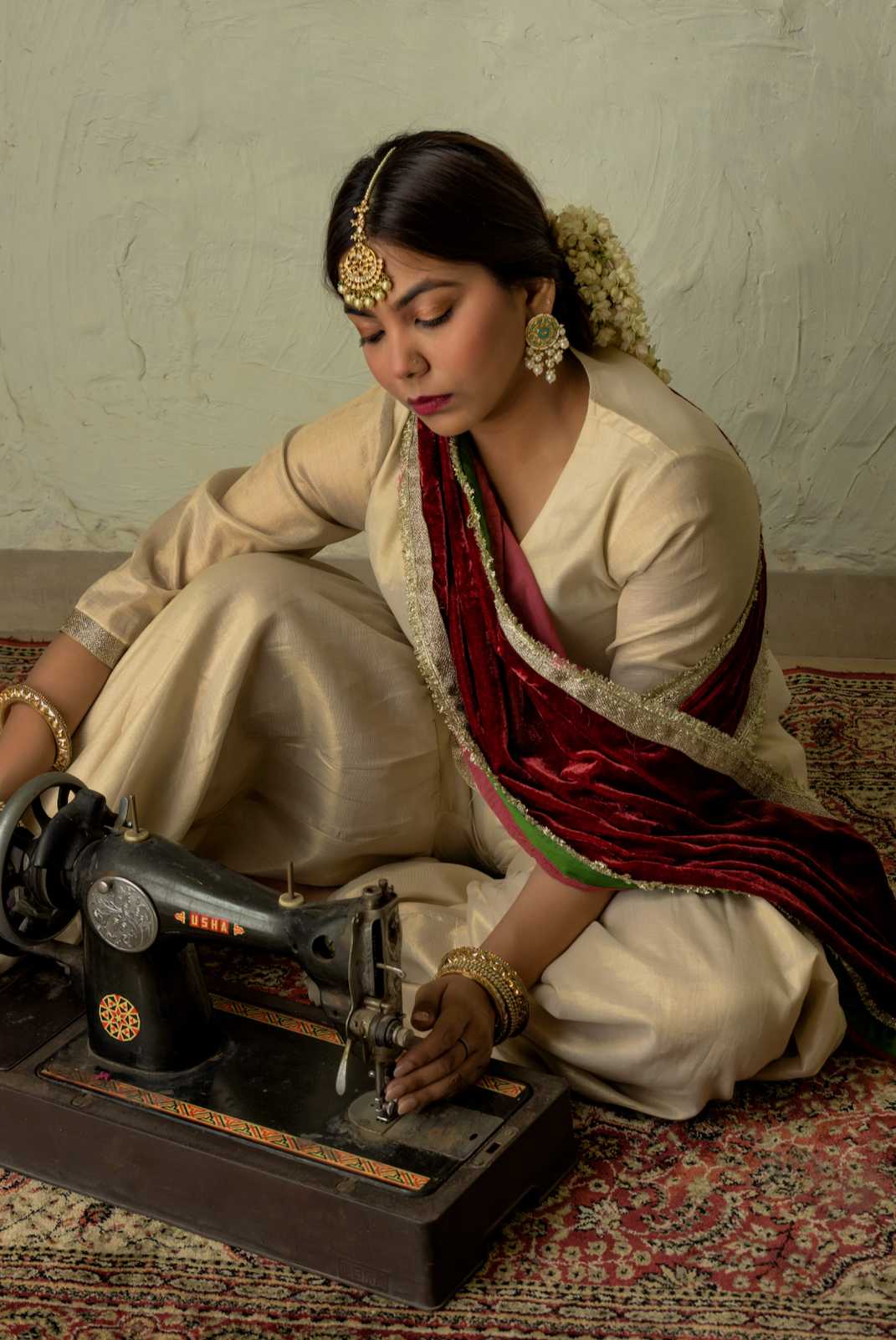Noor-e-Gulab Sharara Set