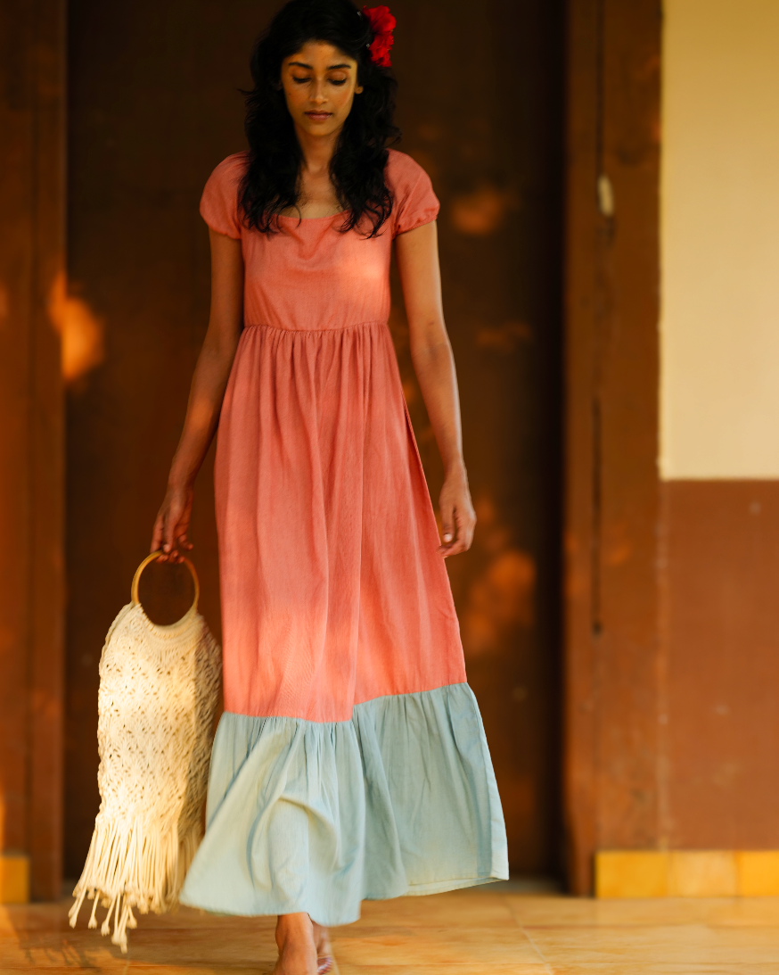 Backless Cottage Dress