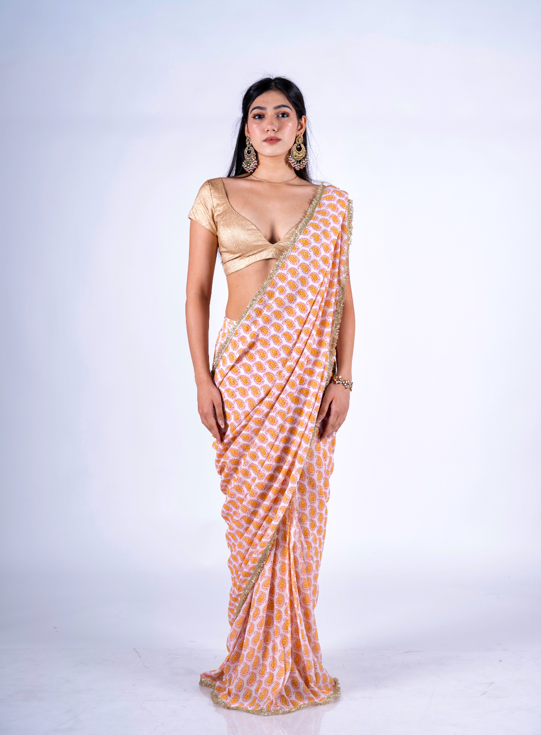 Roshanara Saree with Blouse piece