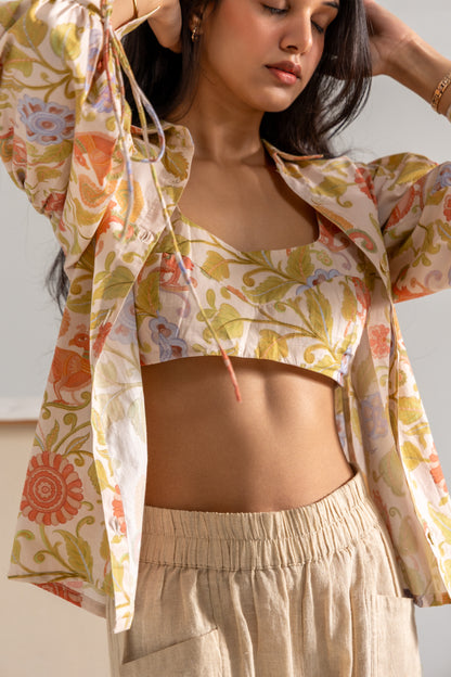 Kalamkari Mor Blouse