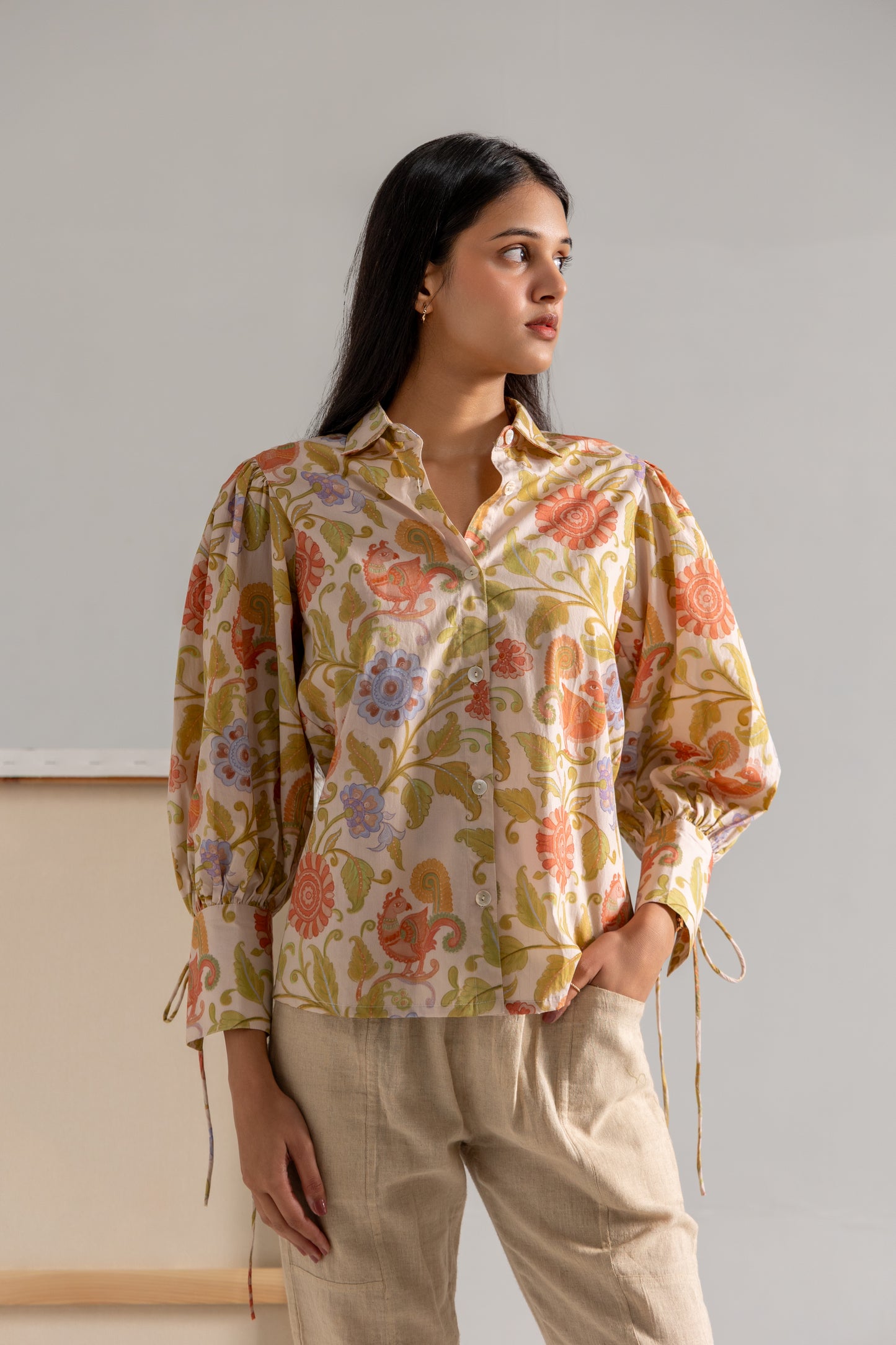 Kalamkari Mor Blouse