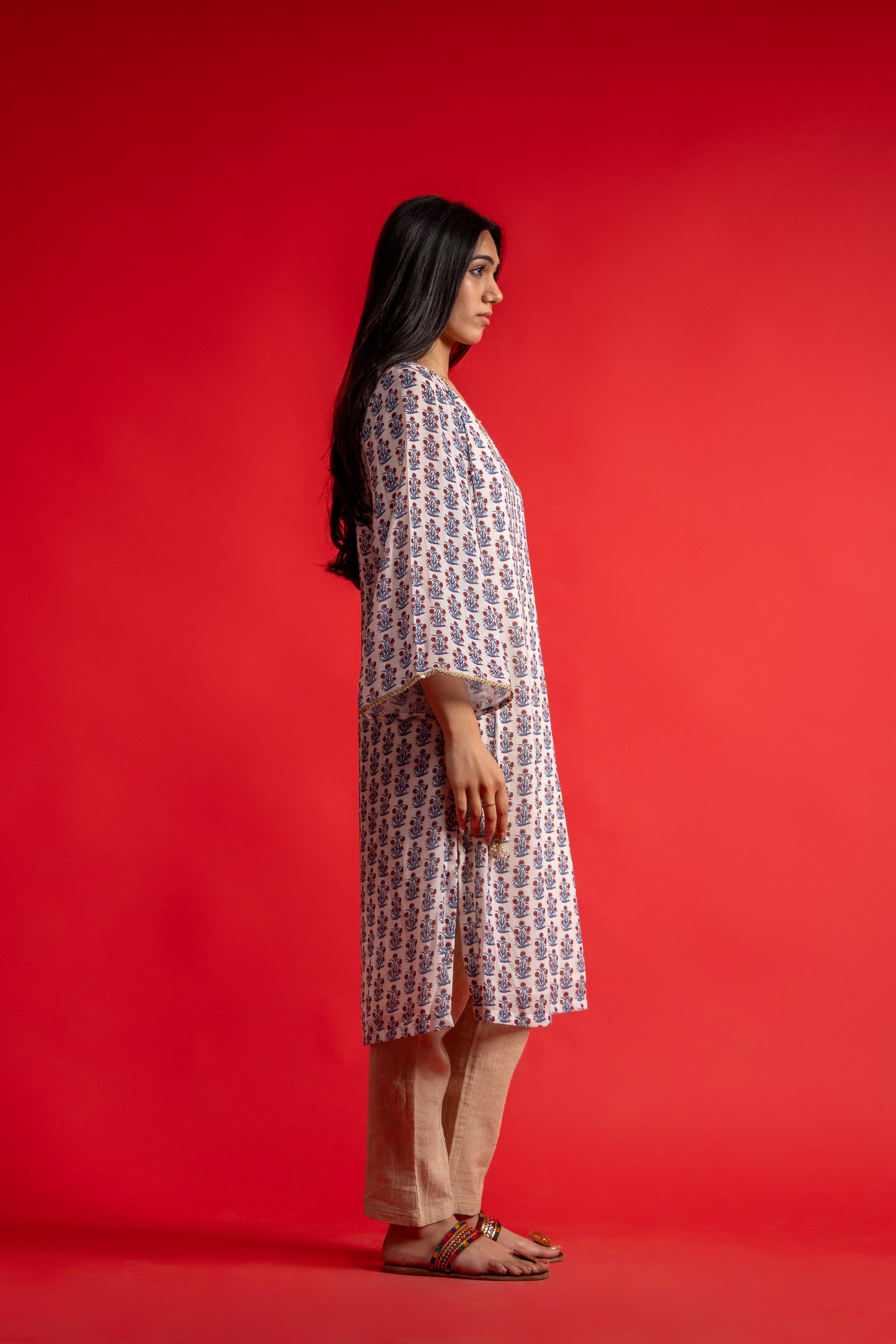 Jahanara Kaftan Kurta