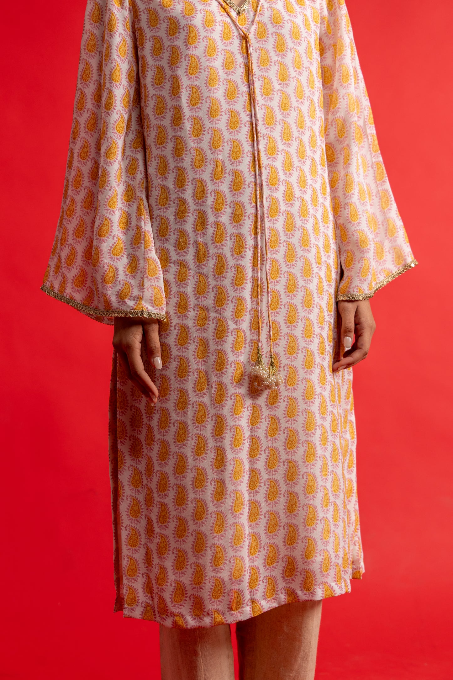 Noshnara Kaftan Kurta