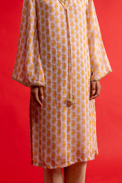 Noshnara Kaftan Kurta