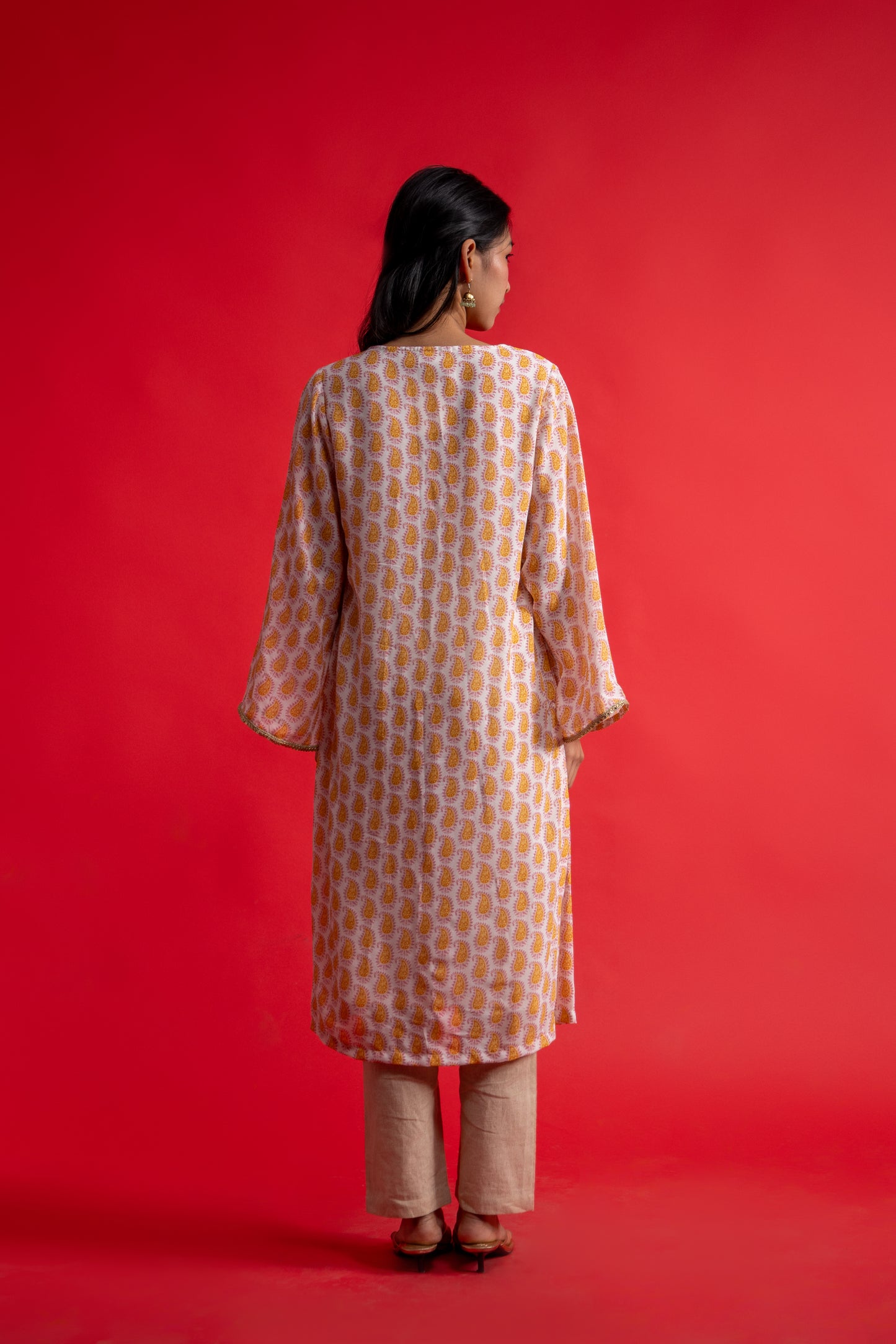 Noshnara Kaftan Kurta