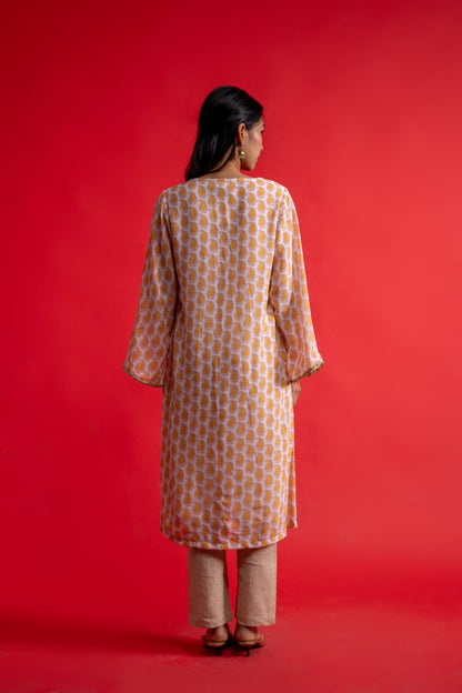 Noshnara Kaftan Kurta