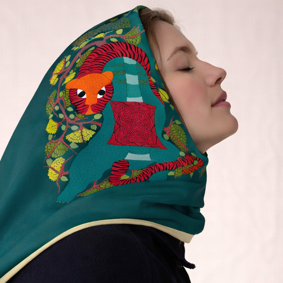 Vanraj Scarf - Plant based silk