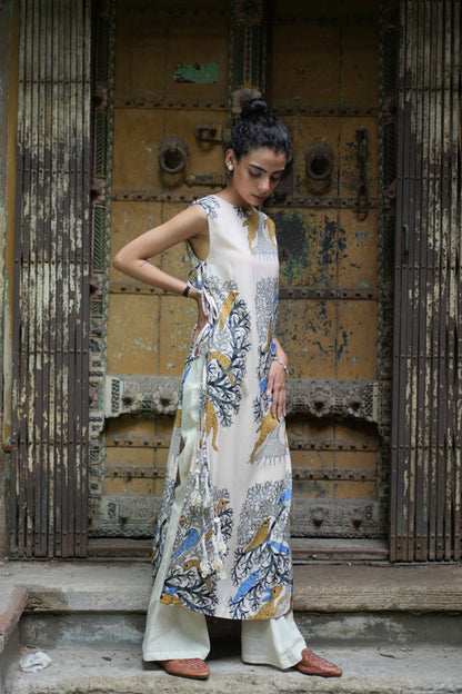 Kalpvriksh Tie Up Kurta