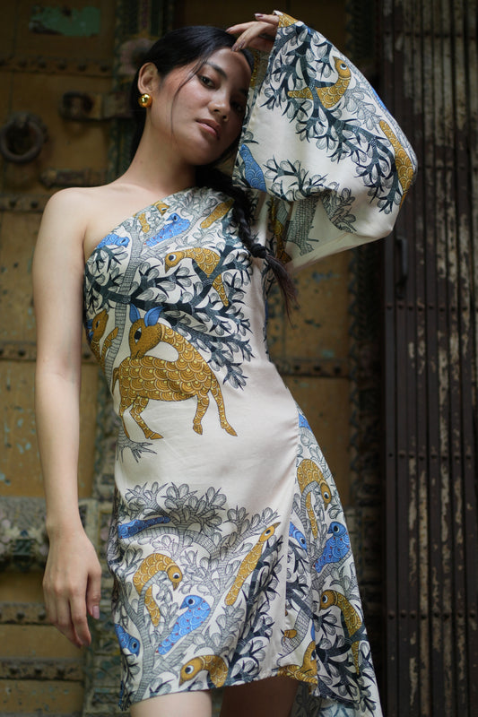 Kalpvriksh Bell Sleeve Dress