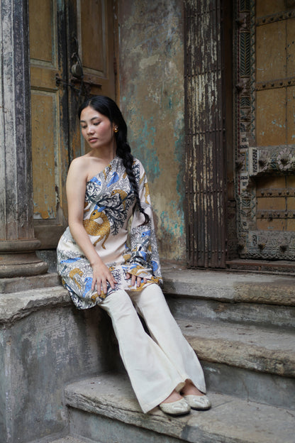 Kalpvriksh Bell Sleeve Dress