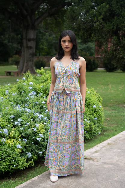 Mithila Backless Top