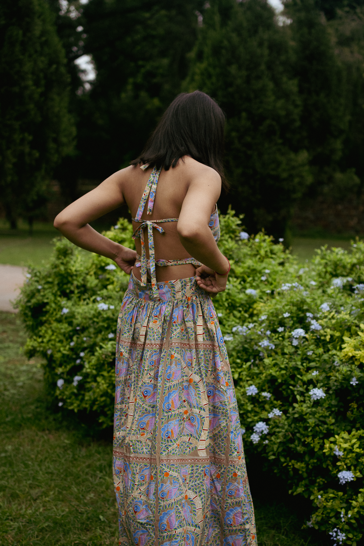 Mithila Backless Top