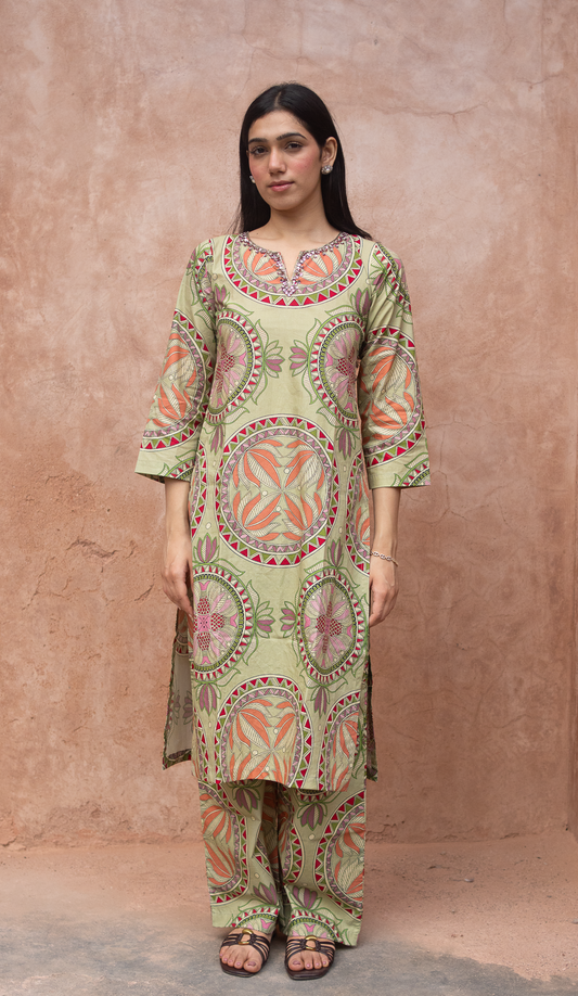 Jalpari Embroidered Kurta Set