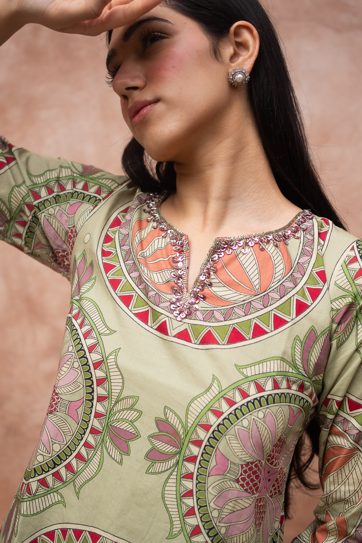 Jalpari Embroidered Kurta Set