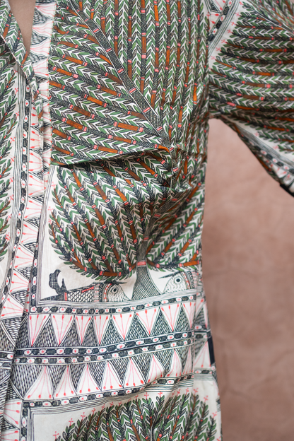 Vriksh Drape Kurta