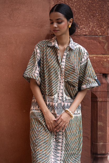 Vriksh Drape Kurta