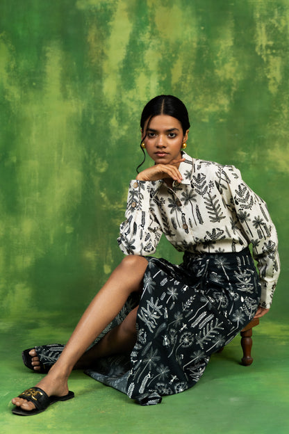 Jungle Dhoti Skirt