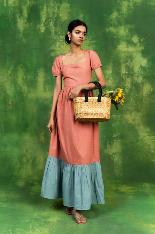 Backless Cottage Dress