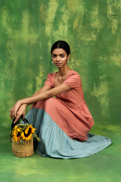 Backless Cottage Dress
