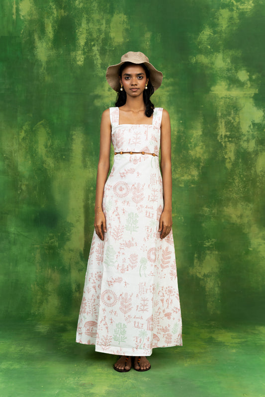 Village Life Bead Detail Dress