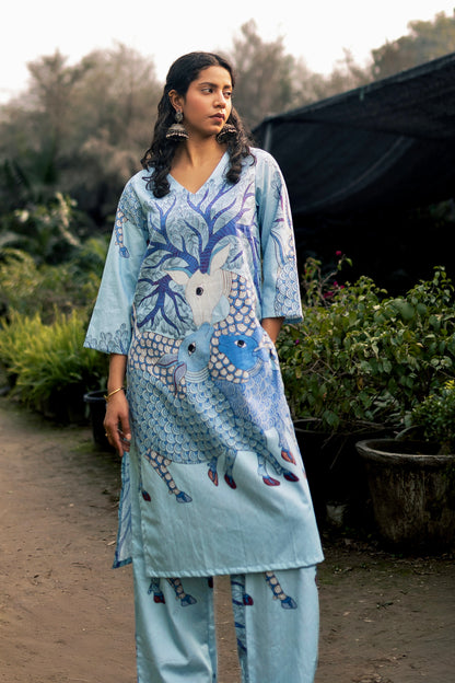 Gond Hiran Kurta Set (Set of 2)