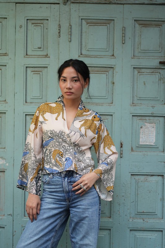 Kalpvriksh Kimono Top
