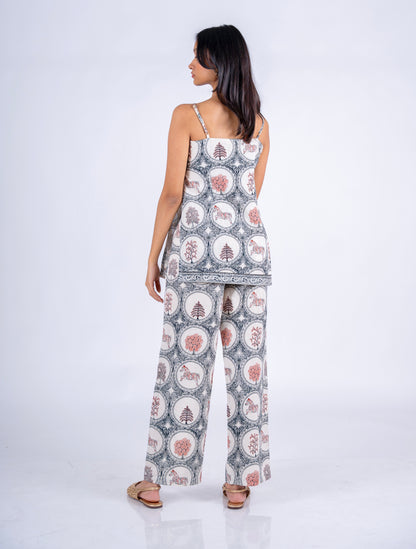 Pathachitra Horses  Straight Pants