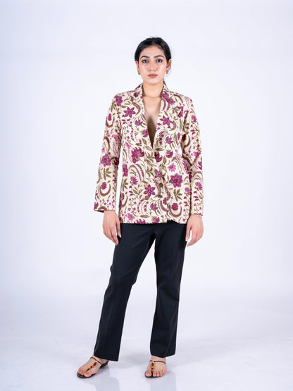 Chintz Paisley Blazer