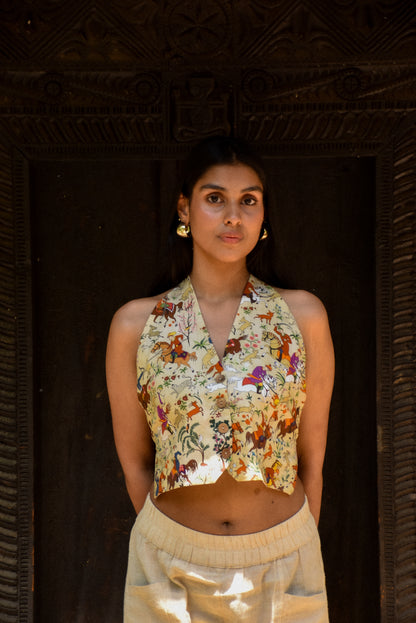 Stories of Panchtantra Backless Vest