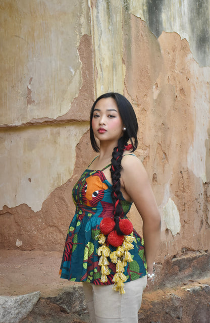 Vanraj Peplum Top