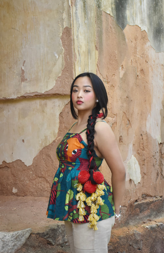 Vanraj Peplum Top