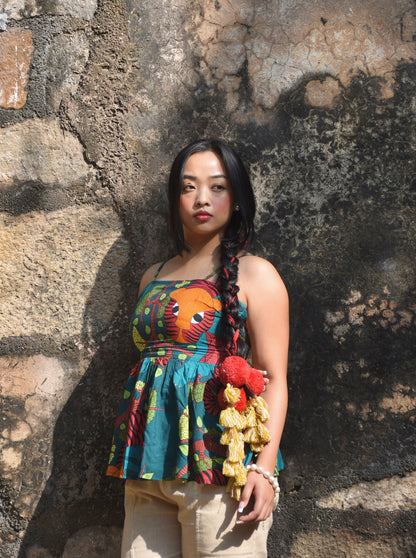 Vanraj Peplum Top
