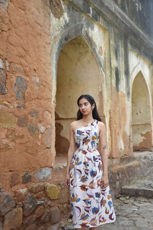 Udaan One Shoulder Dress