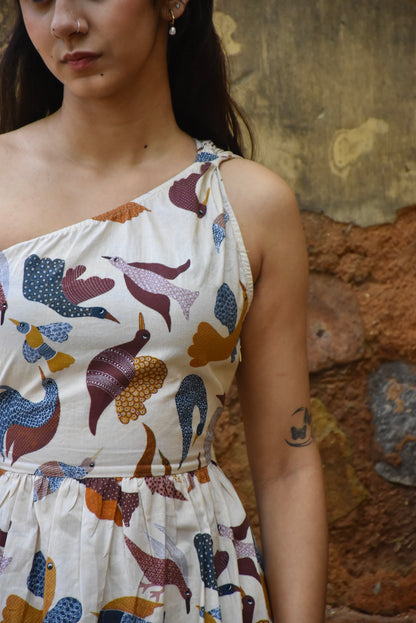Udaan One Shoulder Dress