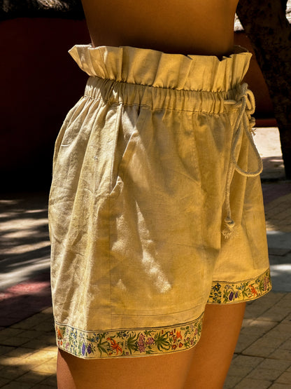 Garden of Heaven Paperbag Shorts