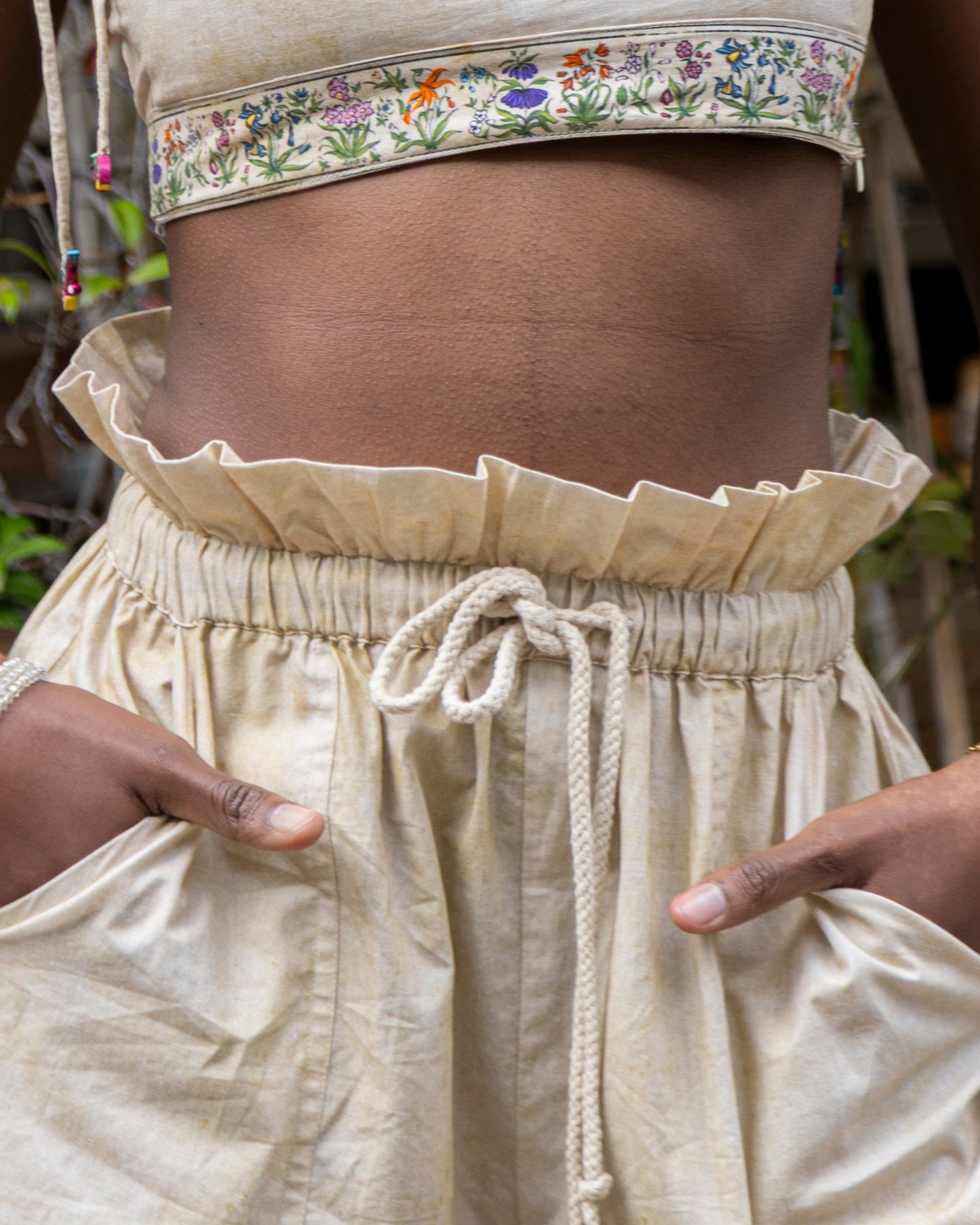 Garden of Heaven Paperbag Shorts