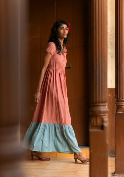 Backless Cottage Dress