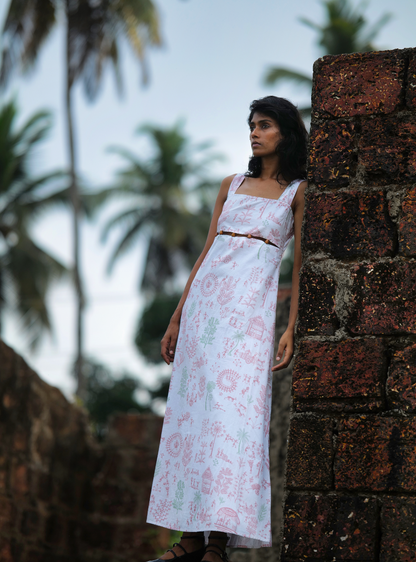 Village Life Bead Detail Dress