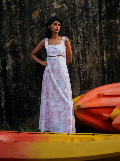 Village Life Bead Detail Dress