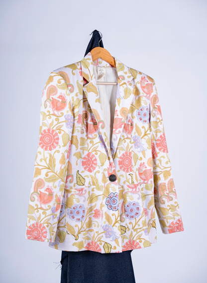 Kalamkari Mor Blazer