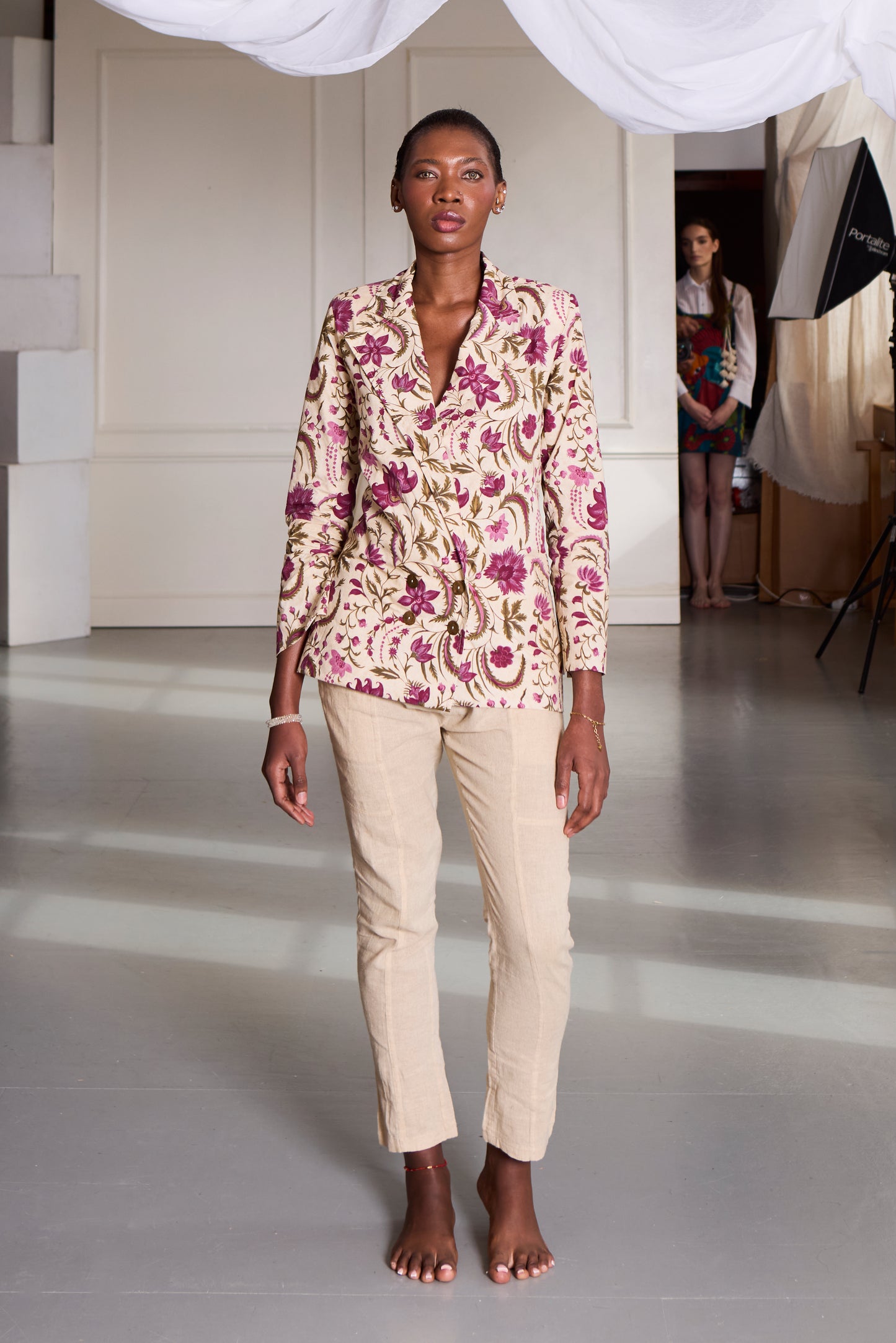 Chintz Paisley Blazer