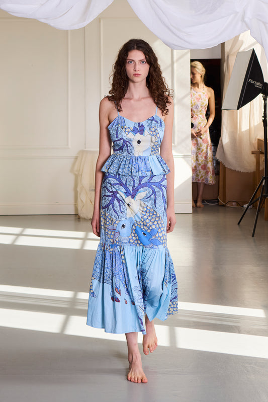 Gond Hiran Peplum Top